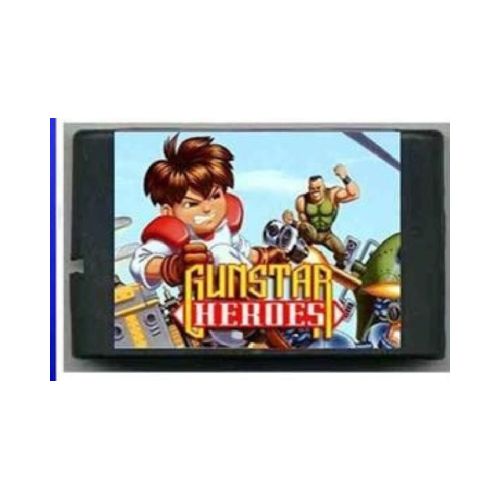 Gunstar Heroes | Cartucho Compatible Sega 16 Bits