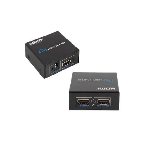 SPLITTER HDMI 2 PUERTOS 1.4VELOCIDAD - Electrocompu Quito