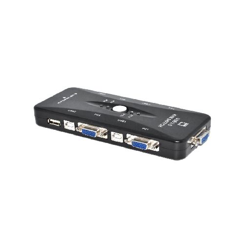 SWITCH KVM 4 PUERTOS USB2.0 MANUAL - Electrocompu Quito