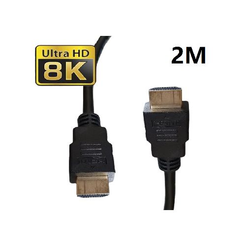 CABLE HDMI 2.1 DE 2M 8K 48GBPS - Electrocompu Quito