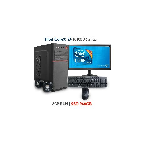 Pc Intel Core® I3-10100 3.6GHZ  