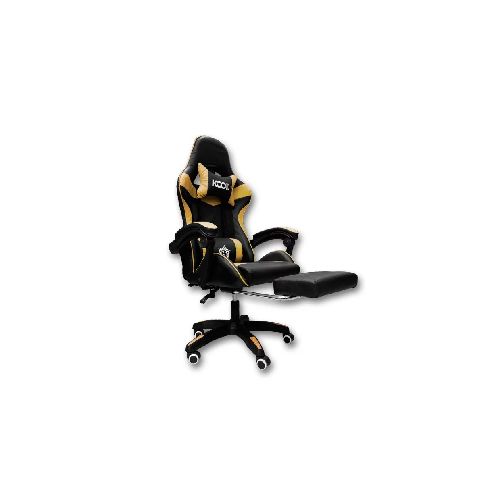 SILLA GAMER KU-8225 GOLDEN  