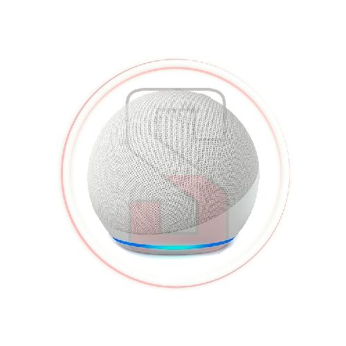 PARLANTE SMART AMAZON ECHO DOT 5ta. GENERACION - ALEXA - BLANCO - SMART UNIVERSE S.A