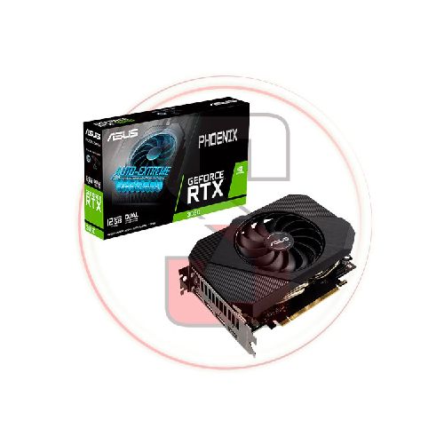 TARJETA DE VIDEO ASUS RTX3060 PHOENIX 12GB DDR6 V2-LHR - SMART UNIVERSE S.A