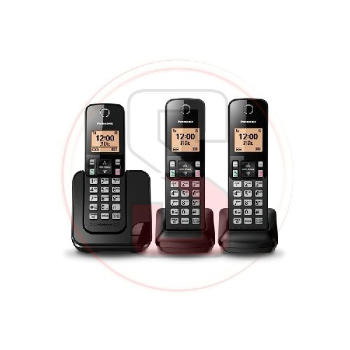 Teléfono Inalámbrico DECT Tres Auriculares Panasonic - SMART UNIVERSE S.A