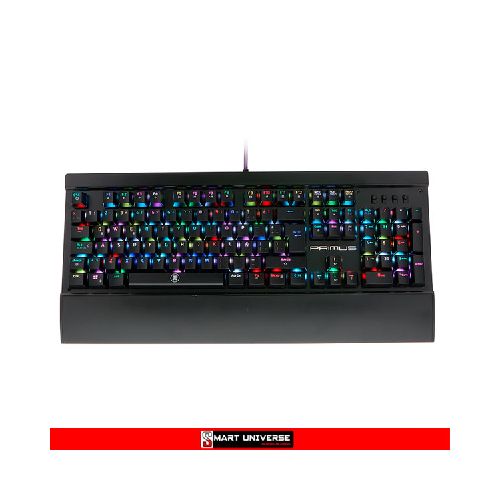 Teclado Mecánico Gamer Primus Switches Rojos RGB BALLISTA 200S - SMART UNIVERSE S.A