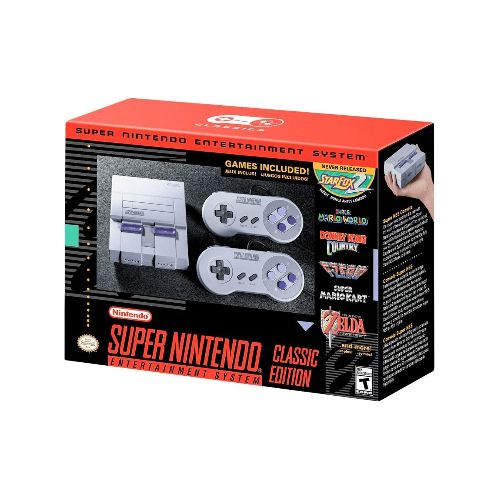 Consola Retro Super NES Mini Hdmi 21 Videojuegos - Bárbaro