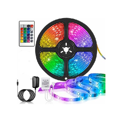 Tira Luces Led Cinta Rollo Multicolor Control Inalambrico - Bárbaro