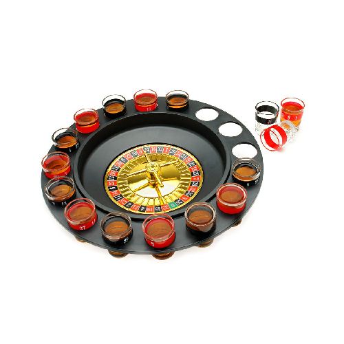 Juego de Mesa Ruleta de Shots Fiesta - Bárbaro