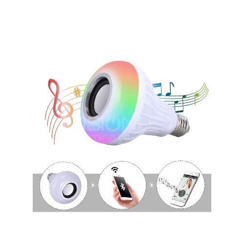 Foco RGB Parlante Bluetooth - VISION LED