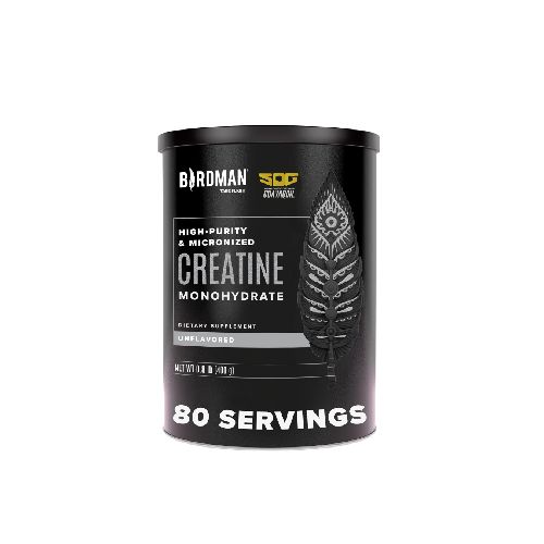 Creatina Birdman 400G Monohidrato micronizada 80 Serv  