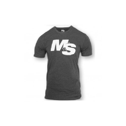 Camiseta MUSCLE AND STRENG - Talla L - Gris  