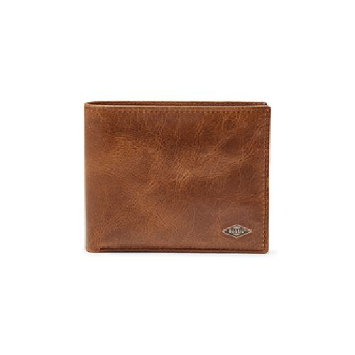 Billetera De Cueropara hom Cafe Fossil Ryan Ref 9201