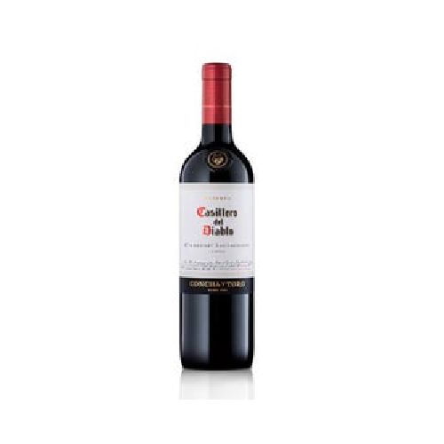 Vino Cabernet Sauvignon Casillero Del Diablo 750 Ml 