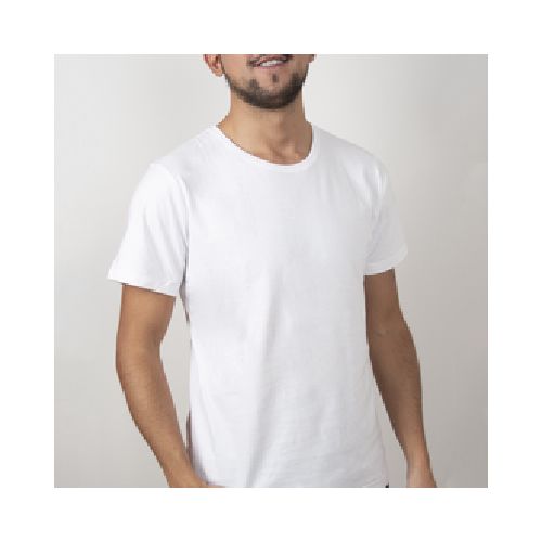 Camiseta Interior T G Blanco Pinto