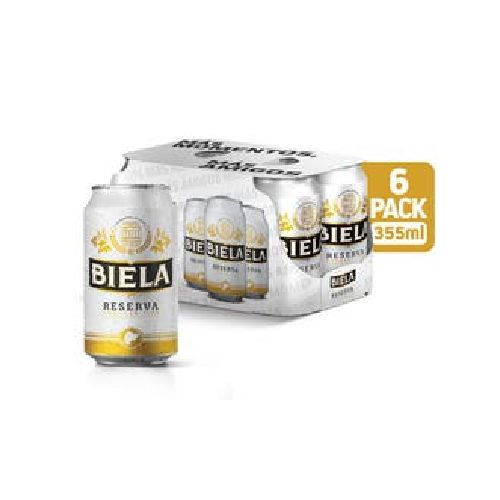 Cerveza Biela Reserva 355 Ml Sixpack