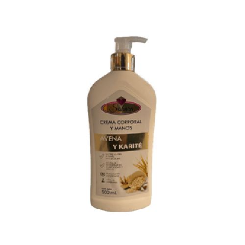 CREMA CORPORAL SAHARA 500 ML AVENA Y KARITE