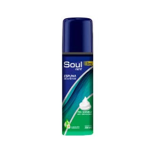 Espuma De Afeitar Aloe Vera Soul Care Aerosol 200 Ml