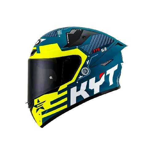 Casco para moto KYT INTEGRAL TT COURSE FUSELAGE MATT YELLOW