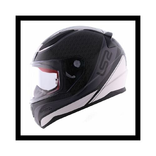 Casco para moto LS2 FF353 RAPID DEEPER WHITE BLACK GREY