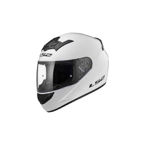 Casco para moto LS2 FF352 ROOKIE SINGLE MONO WHITE