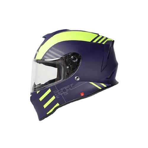 Casco para moto 551 DUAL AZ.NAVY M. AM.N