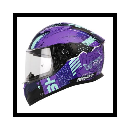 Casco para moto SHAFT 522 FREE SOUL AZ.NAVY.M MR VISOR TR