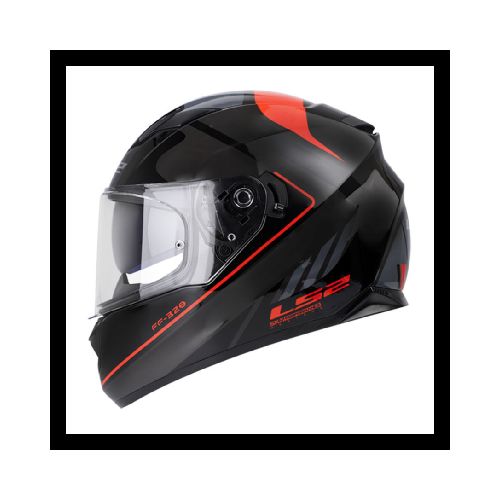 Casco para moto LS2 FF320 STREAM EVO GGIO BLACK 7C BLACK