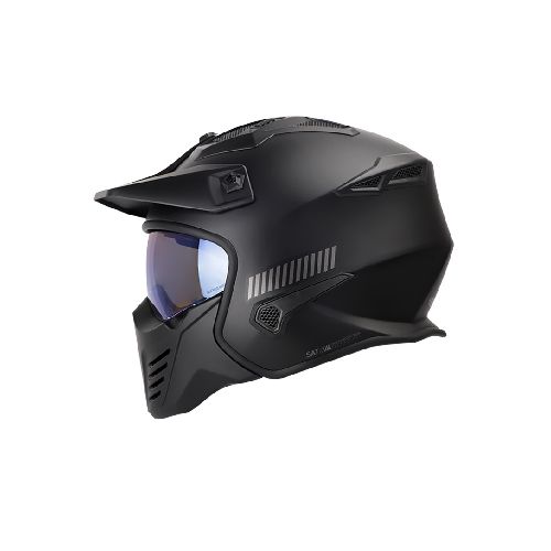 Casco para moto SHAFT 225 SOLID N.M VISOR IR.AZ