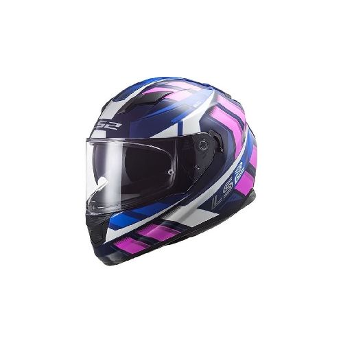 Casco para moto LS2 FF320 STREAM EVO LOOP BLUE FLUO PINK