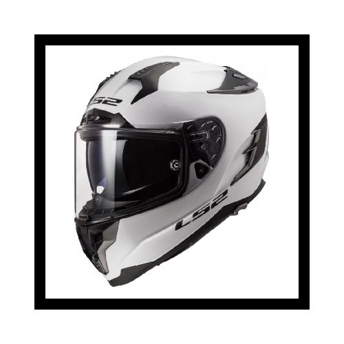 Casco para moto LS2 FF327 CHALLENGER HPFC SOLID GLOSS WHITE