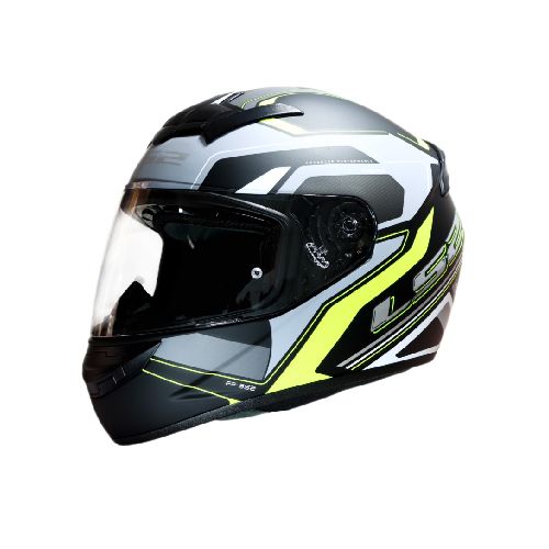 Casco para moto LS2 FF352 ROOKIE DYNAMIC MATT BLACK YELLOW