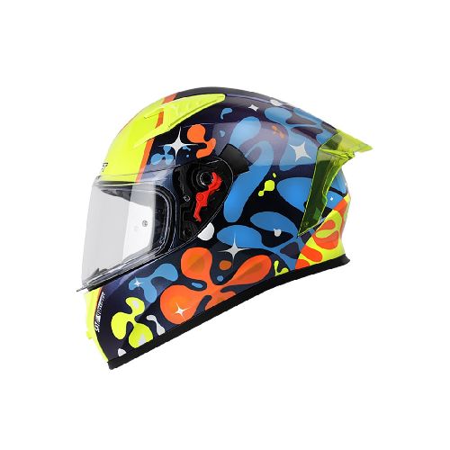 Casco para moto SHAFT INTEGRAL 526 SP GOOD VIBES CAMALEON FULL.C-AM.N