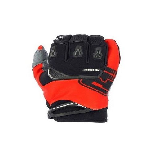 Guantes RICHA DESERT MX LOGO GLOVE RED