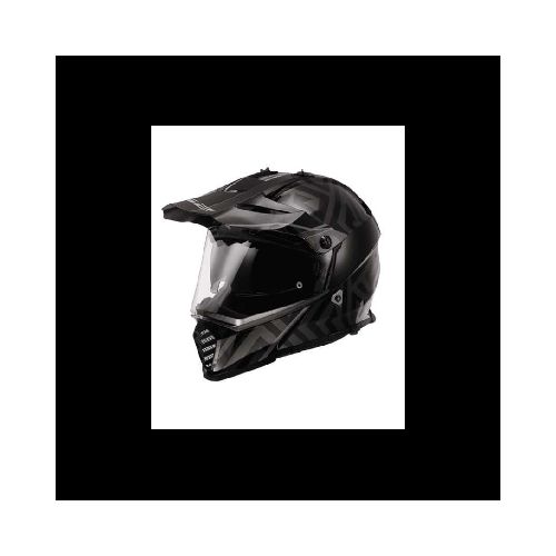 Casco para moto LS2 MX436 PIONEER EVO NOMAND GRAY SILVER