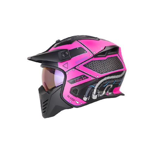 Casco para moto SHAFT 225 UNDERCOVER FC.N.M FC.N VISOR IR.MR