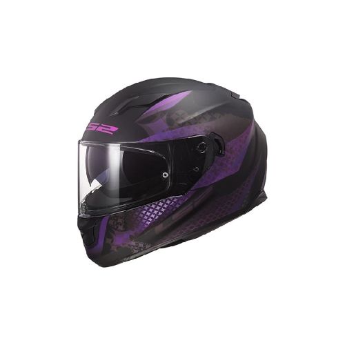 Casco para moto LS2 FF320 STREAM EVO LUX MATT BLACK PINK