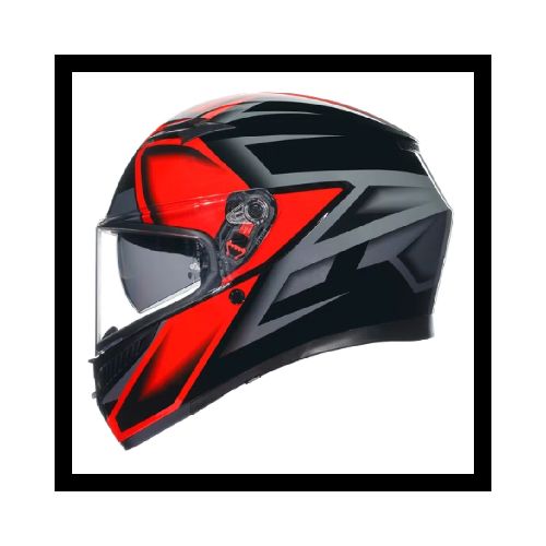 Casco AGV INTEGRAL K3 E2206 COMPOUND BLACK / RED