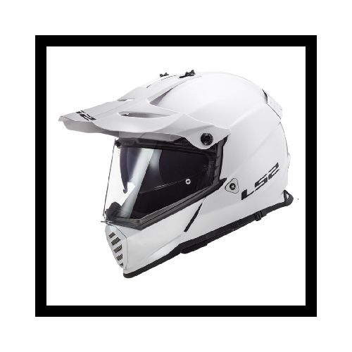 Casco para moto LS2 MX436 PIONEER EVO GLOSS WHITE