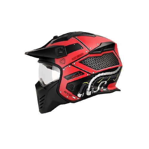 Casco para moto SHAFT 225 UNDERCOVER RJ.M RJ VISOR TR