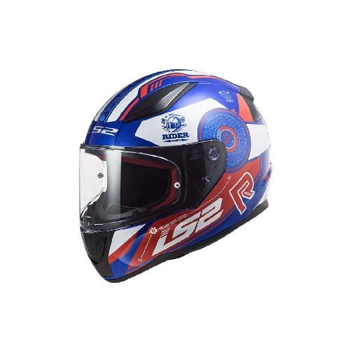 Casco para moto LS2 FF353 RAPID STRATUS GLOSS BLUE RED WHITE