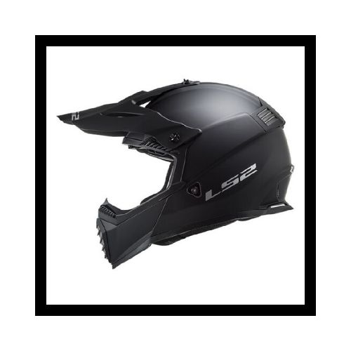 Casco para moto de niño LS2 MX437 FAST EVO MINI MATT BLACK