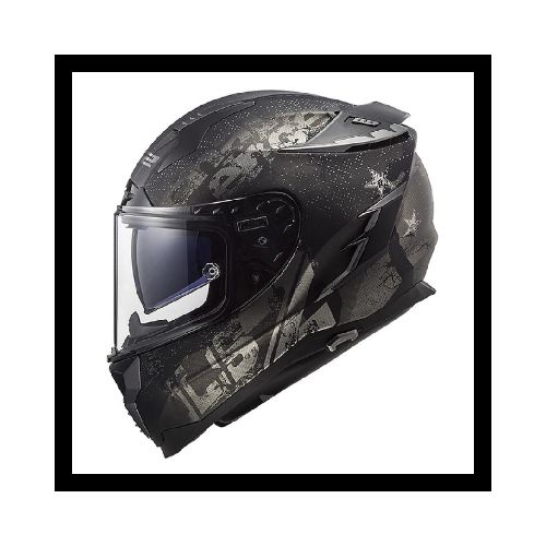 Casco para moto LS2 FF327 CHALLENGER FF327 FLEX MATT BLACK