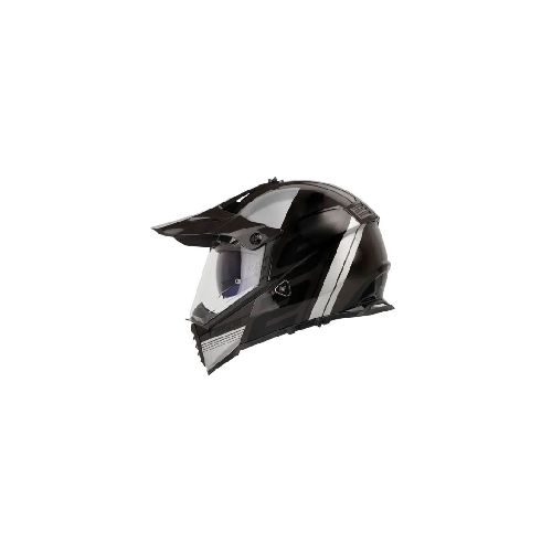 Casco para moto LS2 MX436 PIONEER EVO TROPHY BLACK BLACK