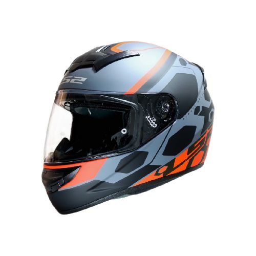 Casco para moto LS2 FF352 ROOKIE MEIN MATT BLACK RED