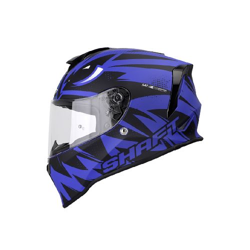 Casco para moto 551 PRIMITIVE AZ.M NEGRO VISOR TR