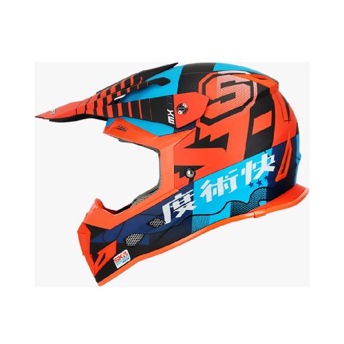 Casco para moto SHAFT CROSS MX33 RAPTOR RENEGADE N.M NJ.N-NJ.N