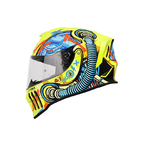 Casco para moto 551 DEUS EX MACHINA AM.N.M AZ VISOR TR