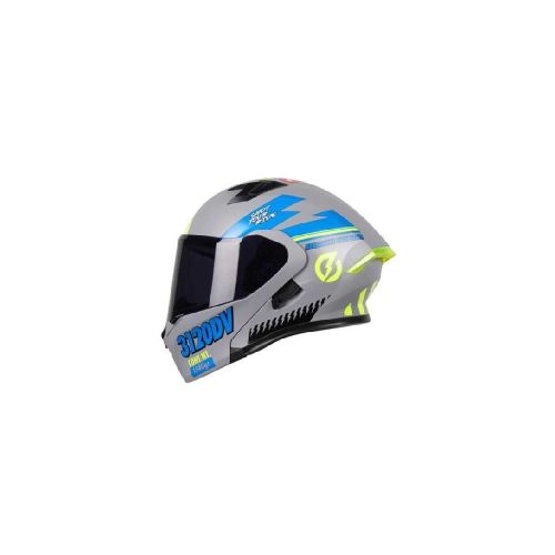 Casco para moto ICH 3120DV HARTA LABIA GR.NARDO.M AZ VISOR SM