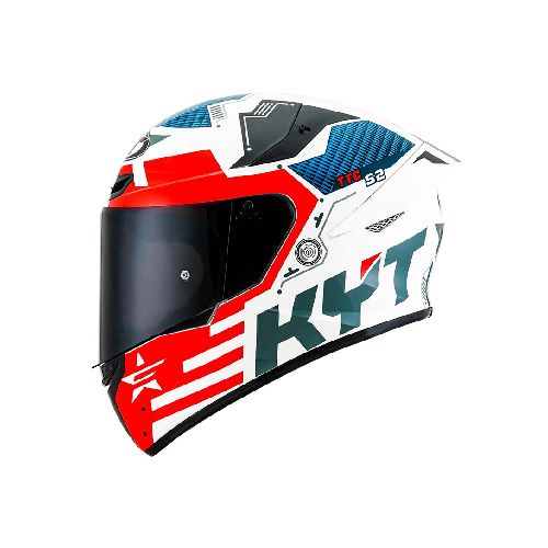 Casco para moto KYT INTEGRAL TT T COURSE FUSELAGE RED